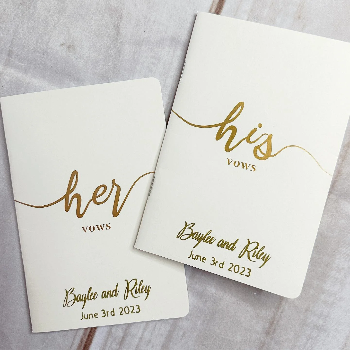 Why not write those special words in one of our custom vow books? Something you&rsquo;ll keep forever, years after your big day! 💌 

Contact Us To Order Yours! ➡️ VowtoPerfection.com
&bull;
&bull;
&bull;
#VowtoPerfection #weddingvendor #bride #herec