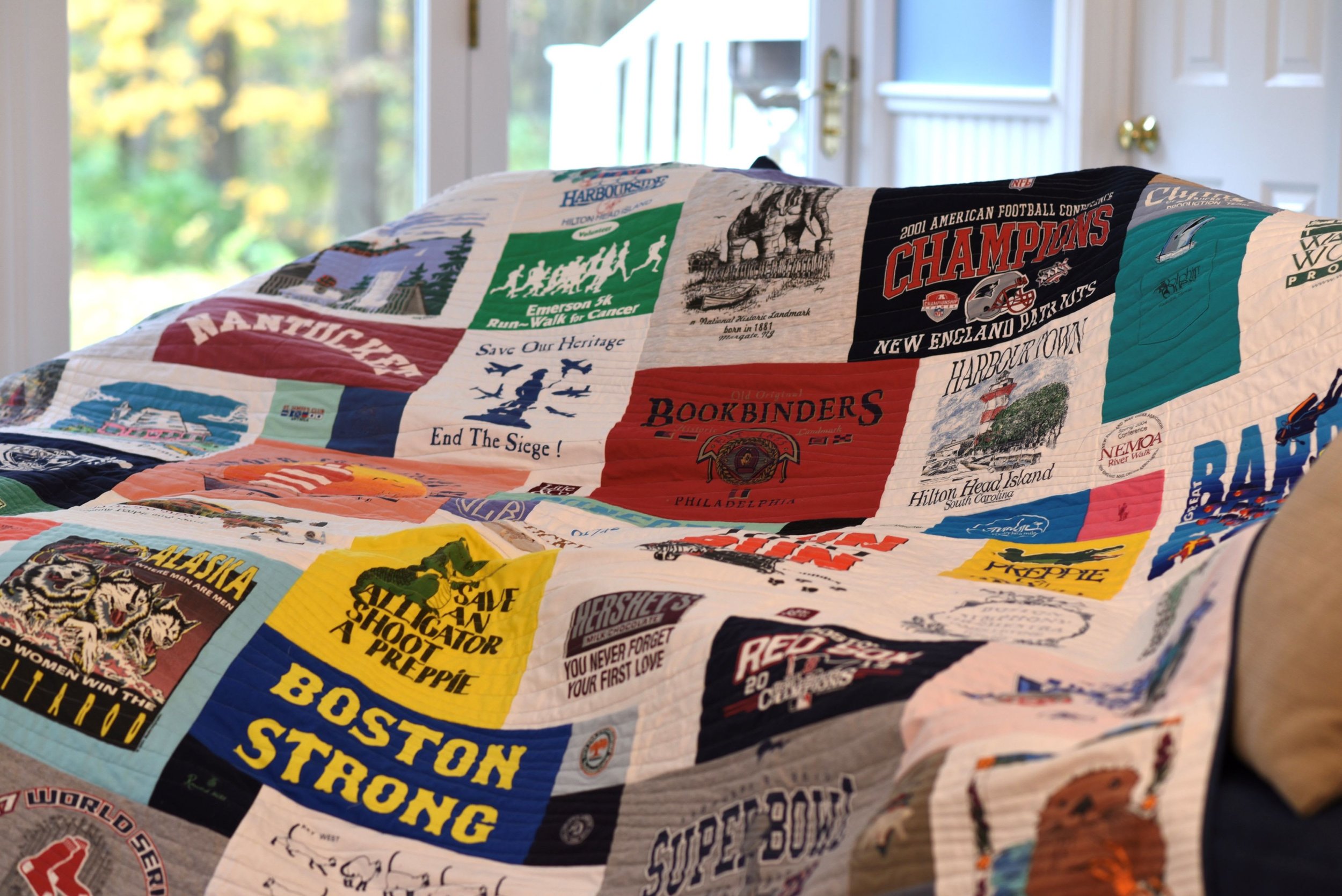 Custom picture quilt sale