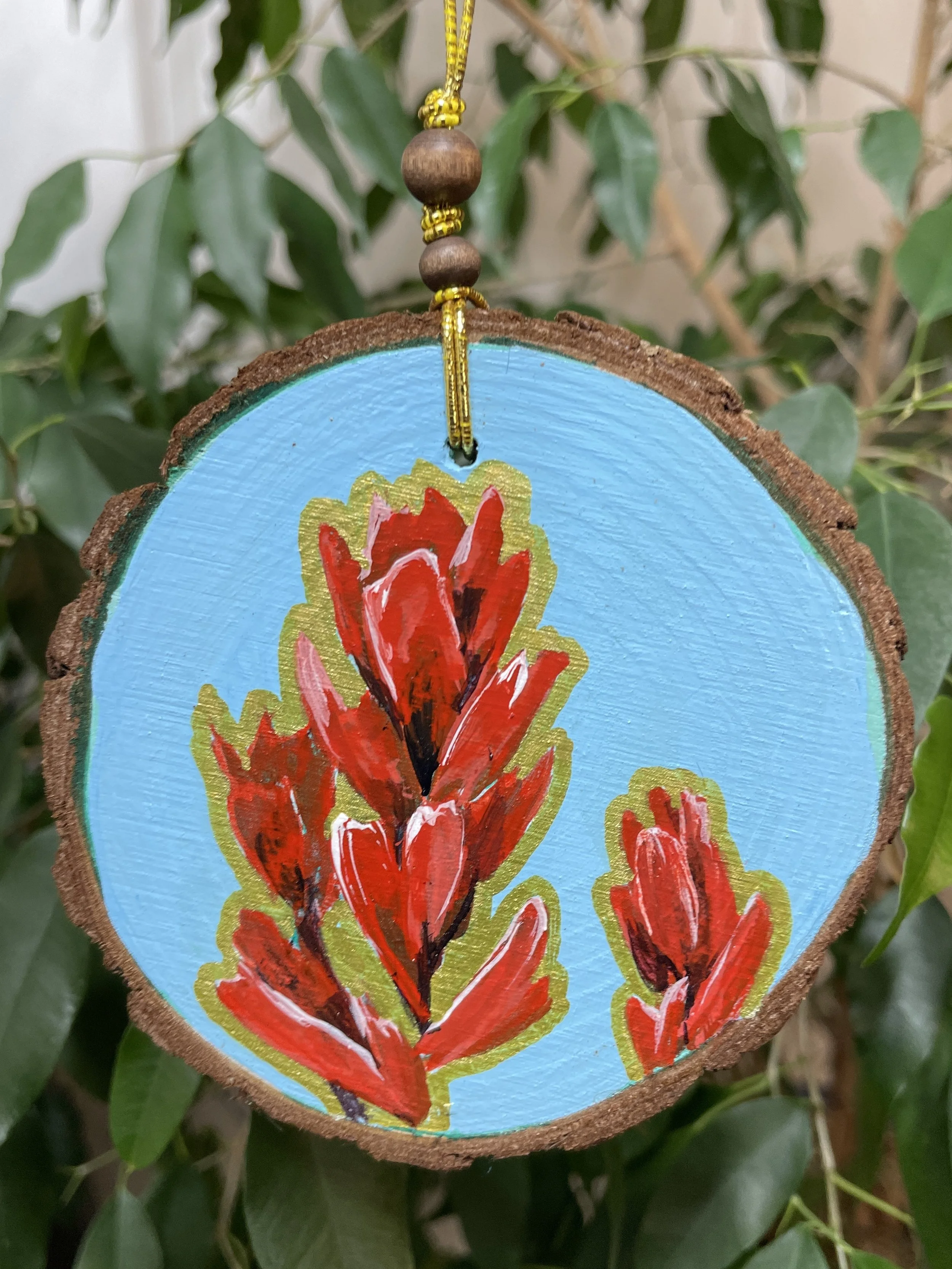 Paintbrush Ornament