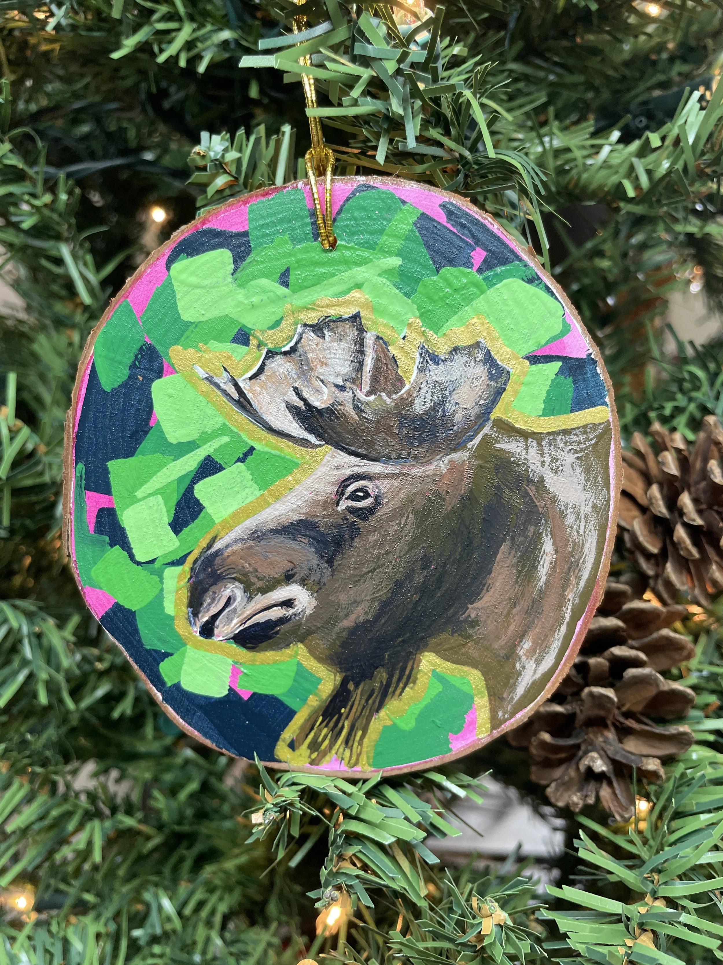 Moose Ornament