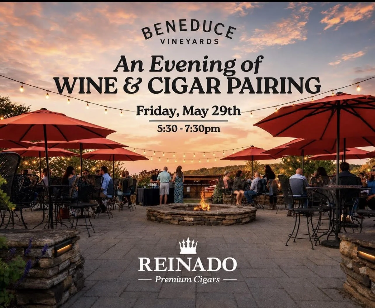 Wine &amp; Cigar Pairing | May 29th