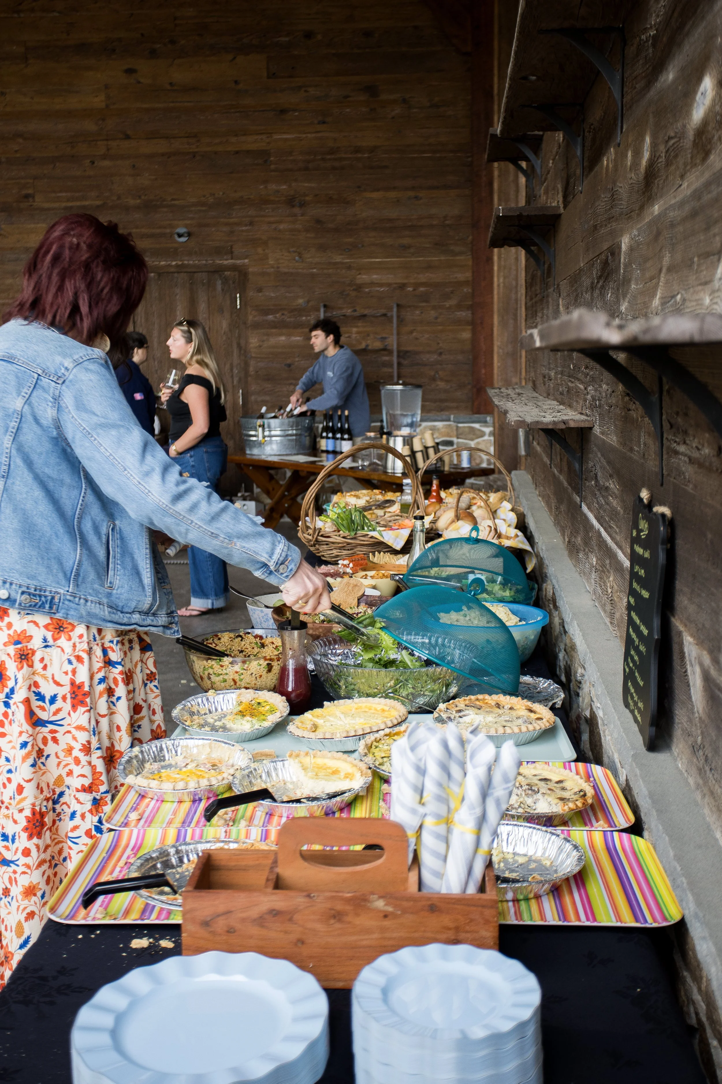 In addition to partnering with one of our approved caterers, bring your own cold fare or prepared fare!