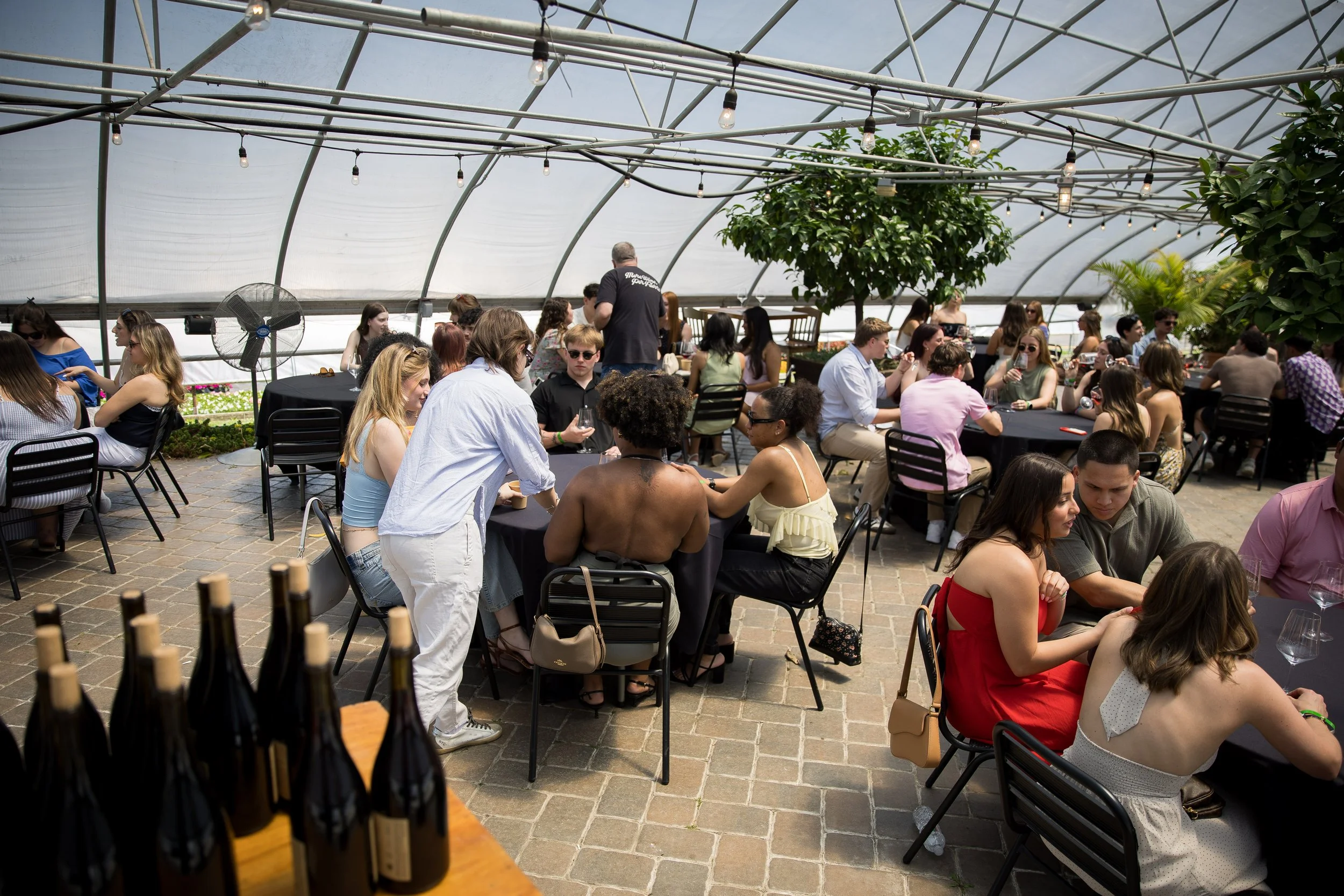 Enhance your Private Event experience with a guided seasonal wine tasting!