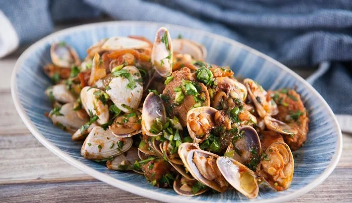 Portuguese Style Pork & Clams — Good Chef Bad Chef