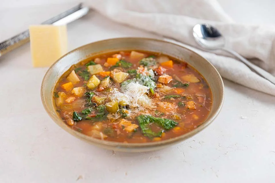 Winter Minestrone — Good Chef Bad Chef
