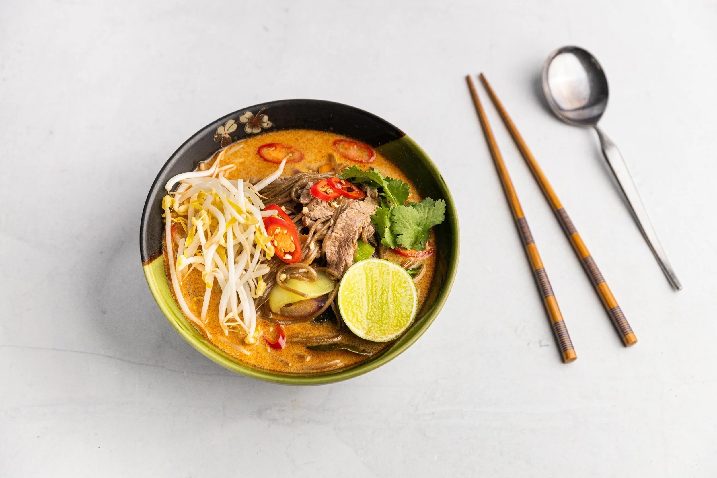 Thai Red Curry Noodle Soup