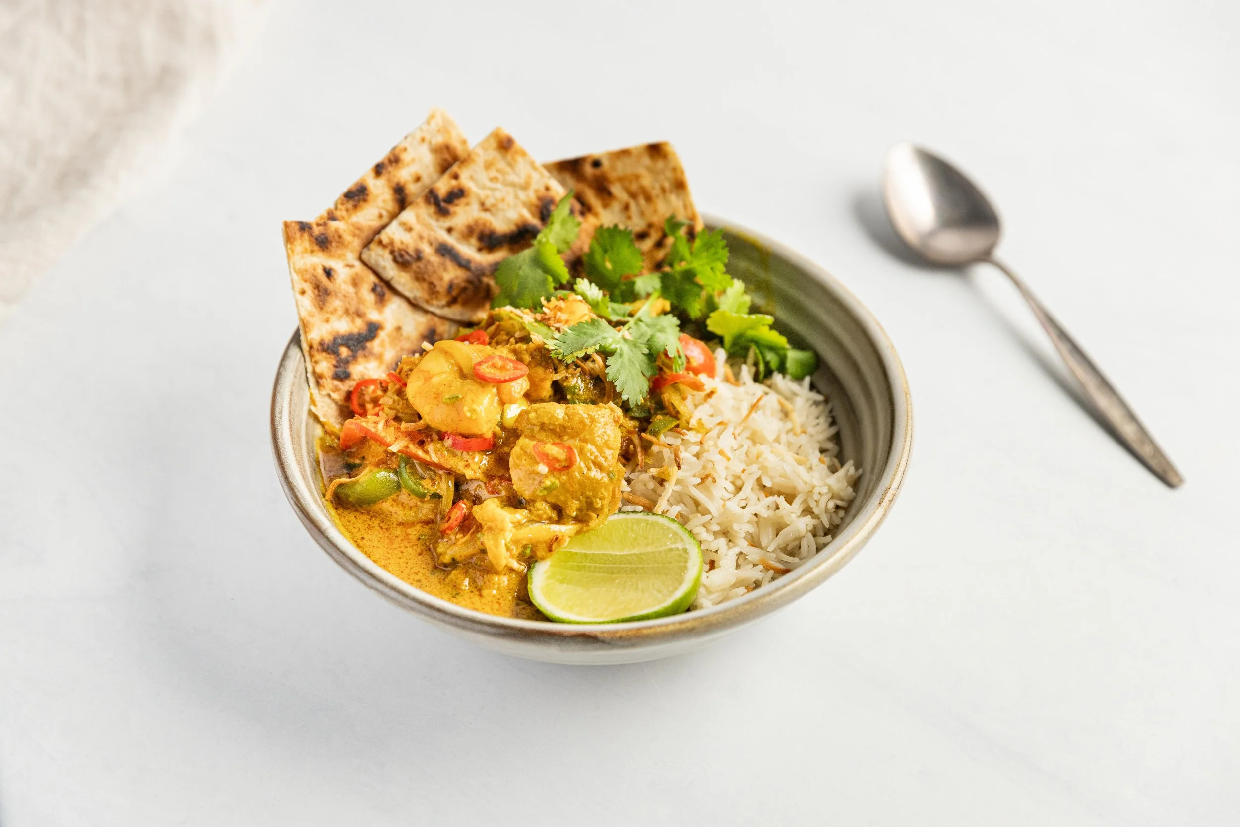 Thai Yellow Coconut Seafood Curry