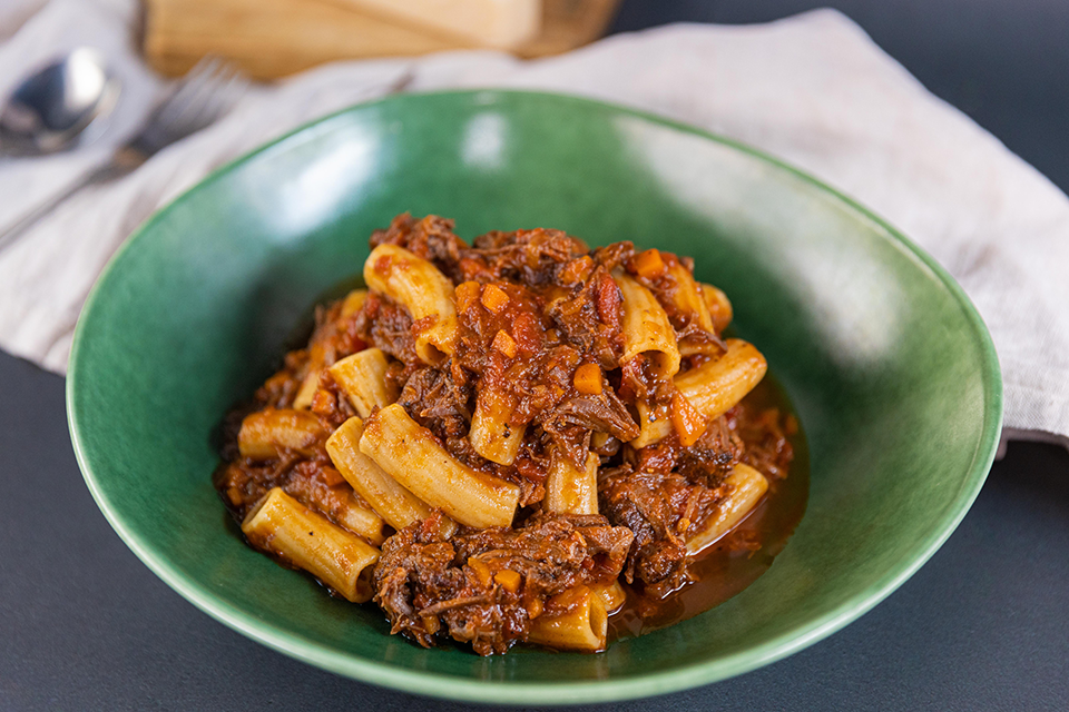 Rigatoni Beef Cheek Ragu — Good Chef Bad Chef