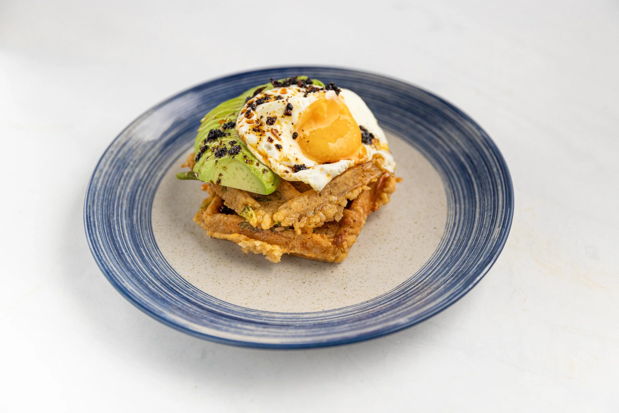 Savoury Rice Waffle