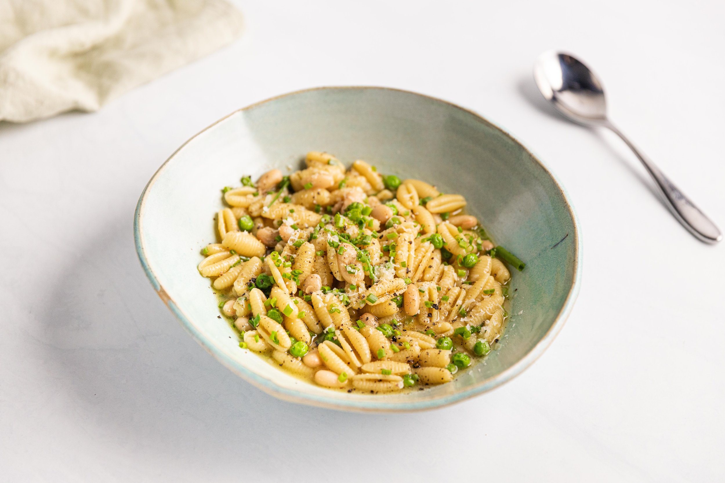 Pasta &amp; Brothy Beans