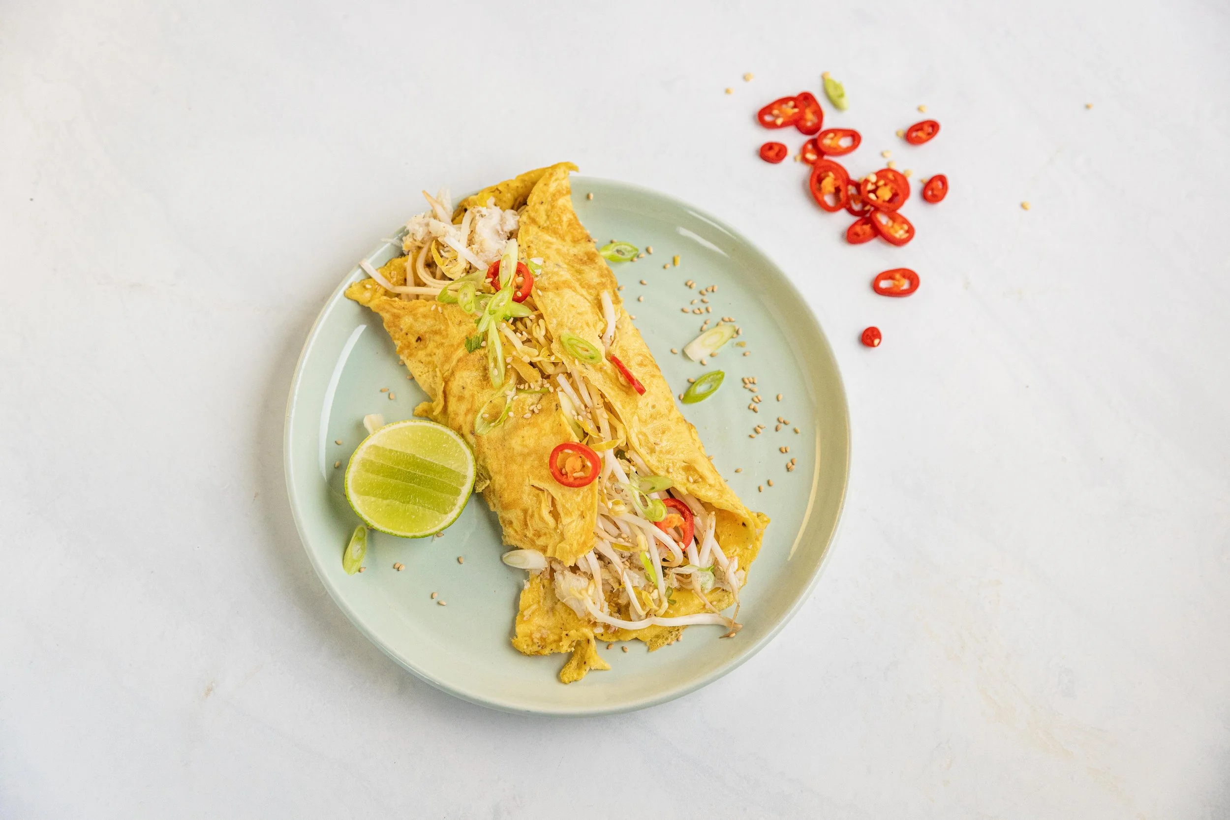 Chilli Crab Omelette