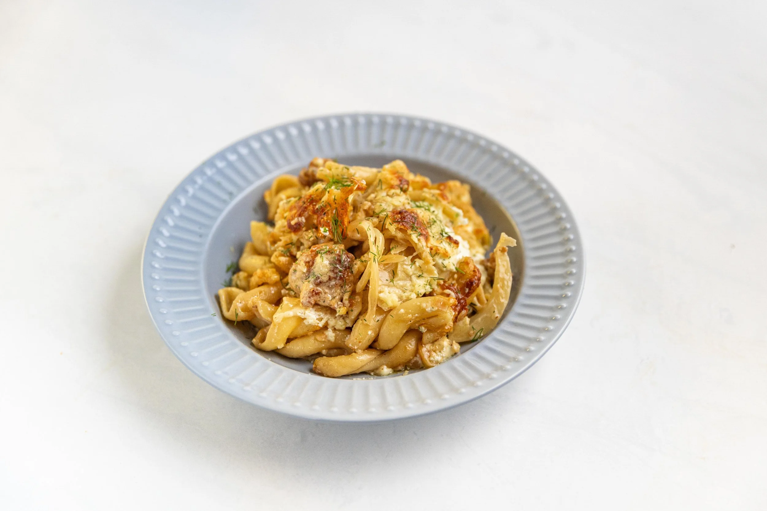 Pork Sausage and Fennel Pasta Bake