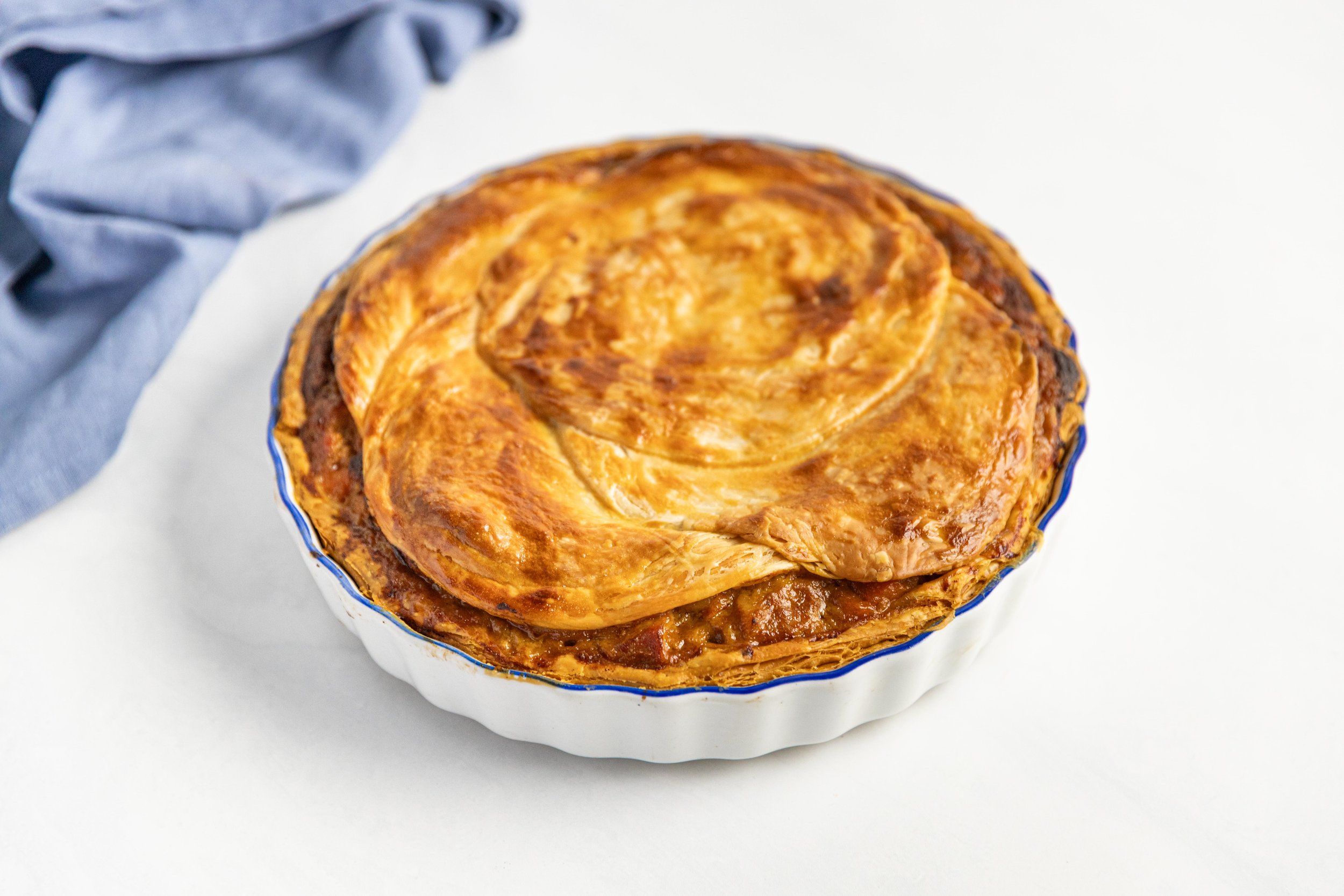 Chicken Nonya Curry Pie
