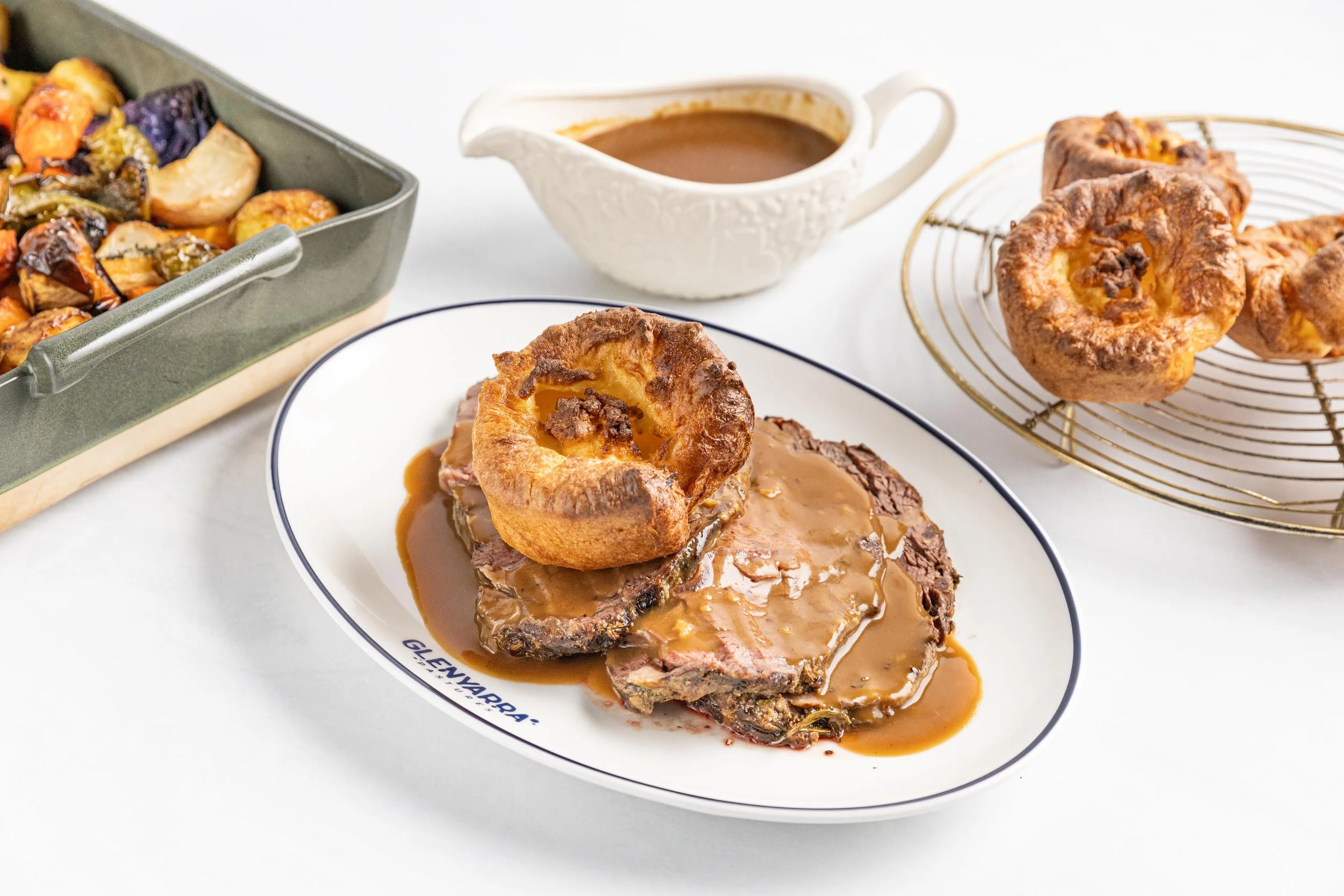Classic Roast Beef and Yorkshire Pudding