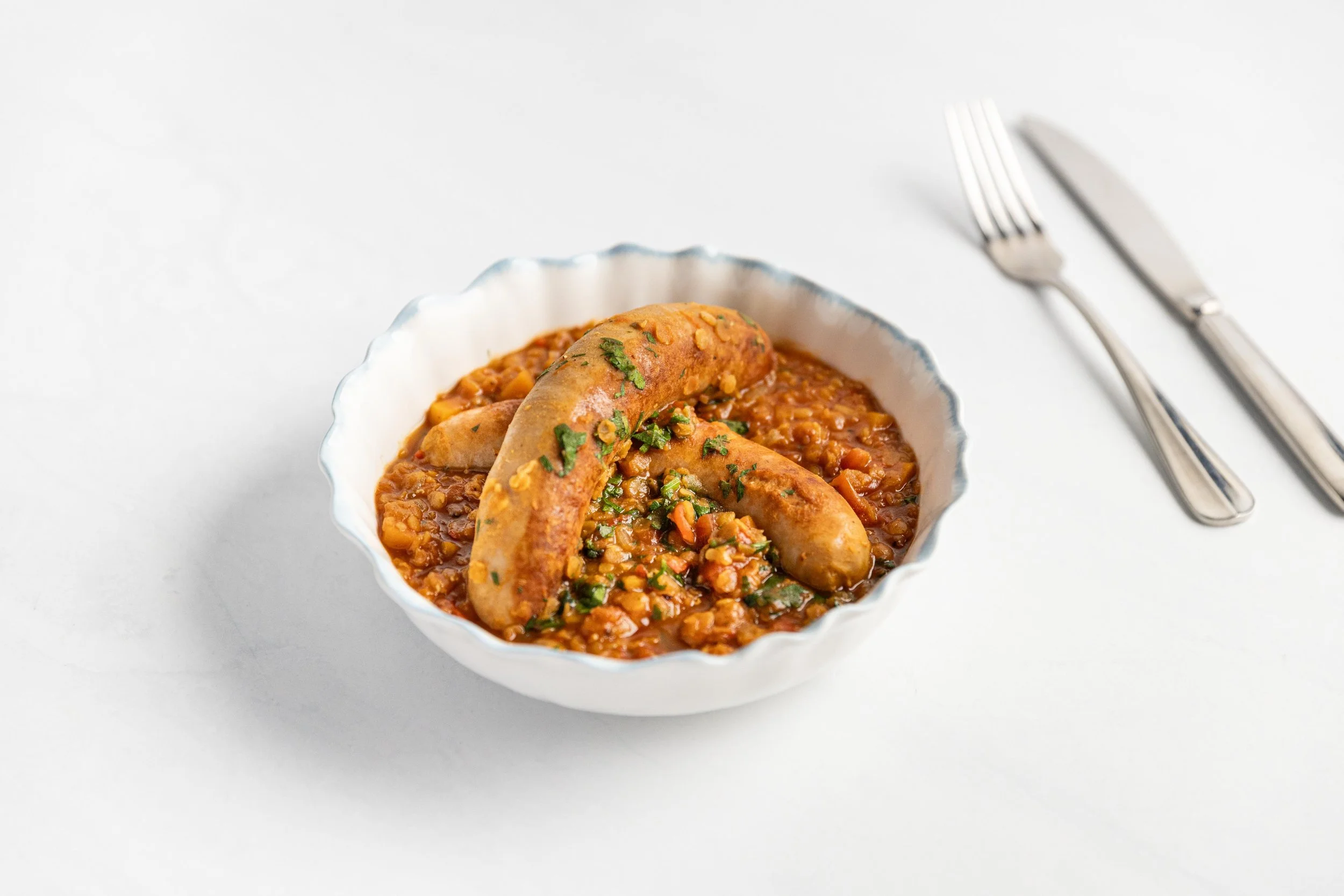 Sausage &amp; Lentil Cassoulet