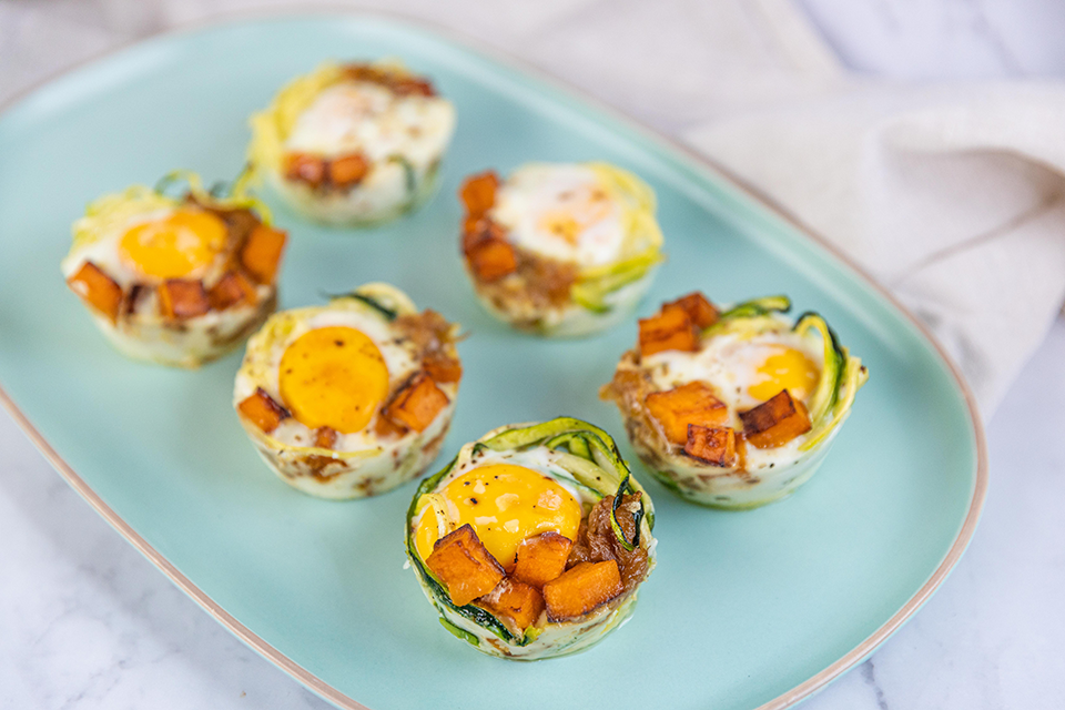 Egg Muffins with Zucchini and Sweet Potato — Good Chef Bad Chef