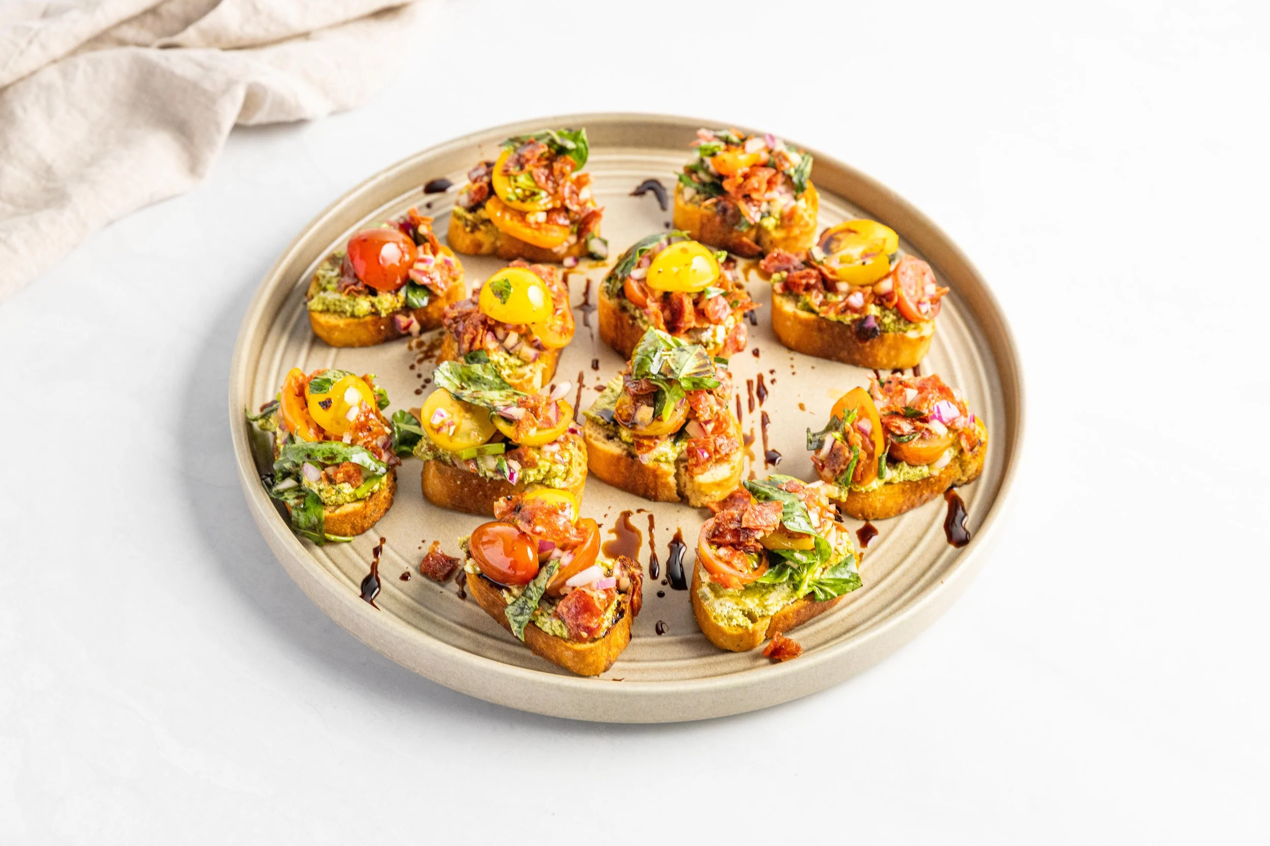 Salami Bruschetta