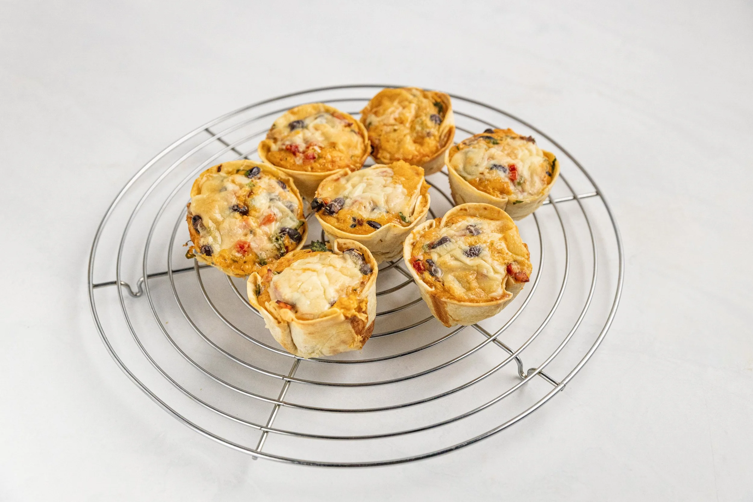 Breakfast Burrito Tortilla Cups