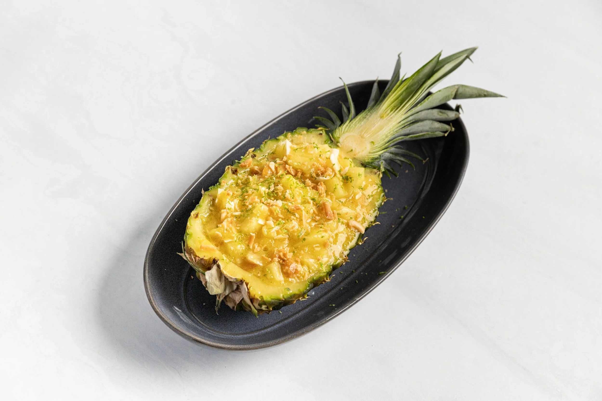 Pineapple Ice Cream Boats