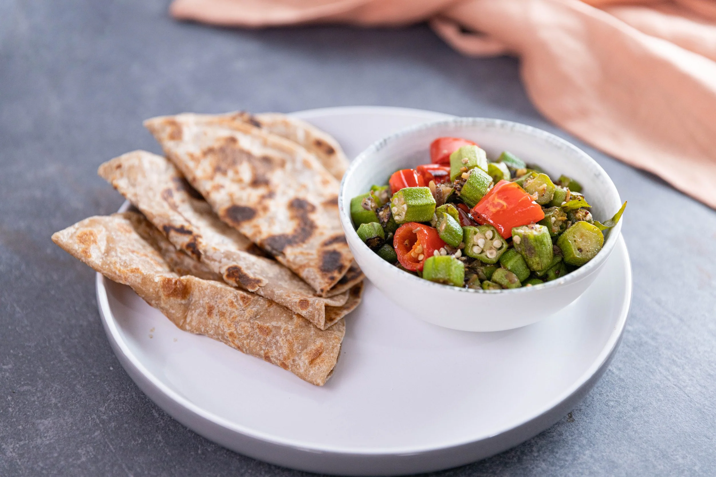 Preeya's Spicy Okra — Good Chef Bad Chef