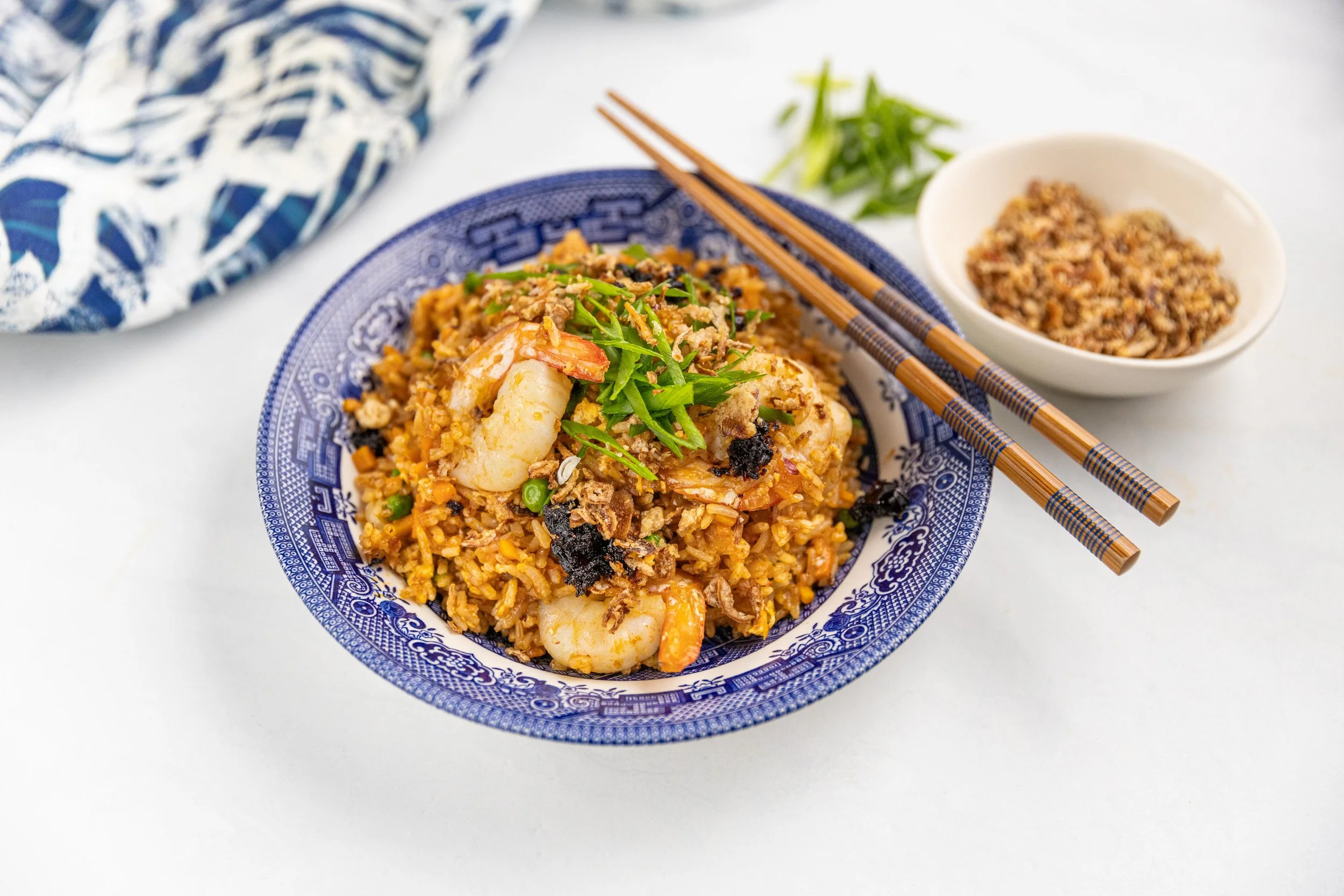 Prawn Fried Rice with Sambal Shrimp Paste