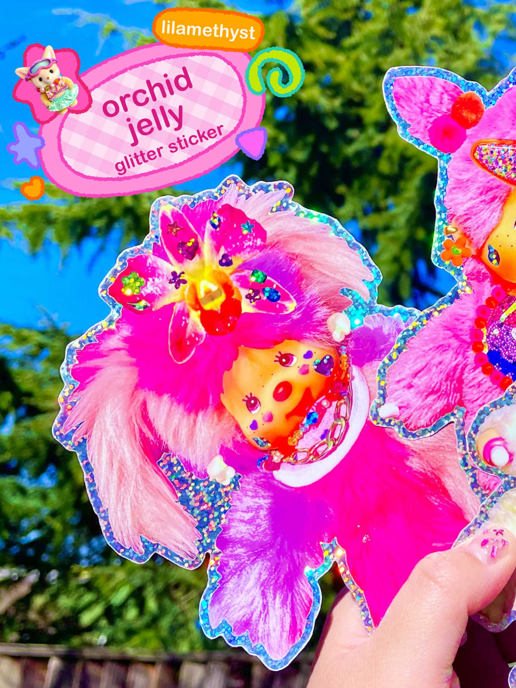 orchid jelly - jumbo