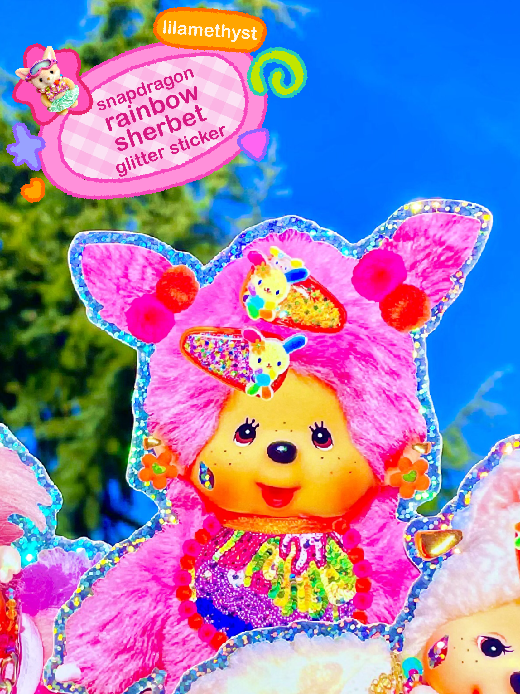 snapdragon rainbow sherbet - jumbo