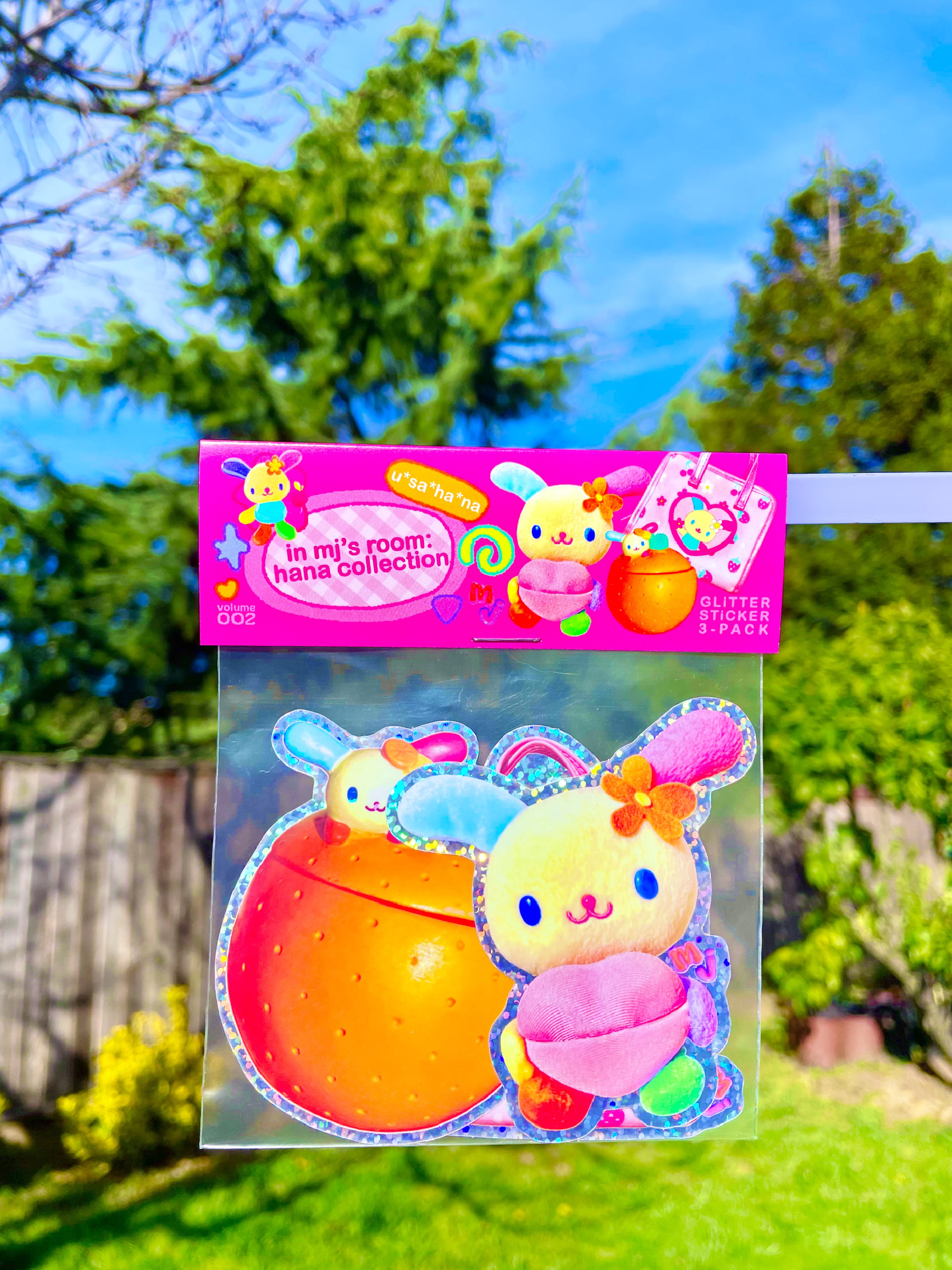 in mj's room: hana collection - sticker pack