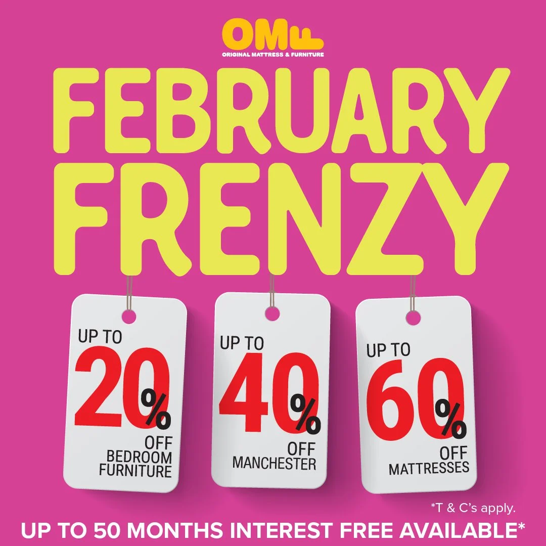 February Frenzy at OMF!