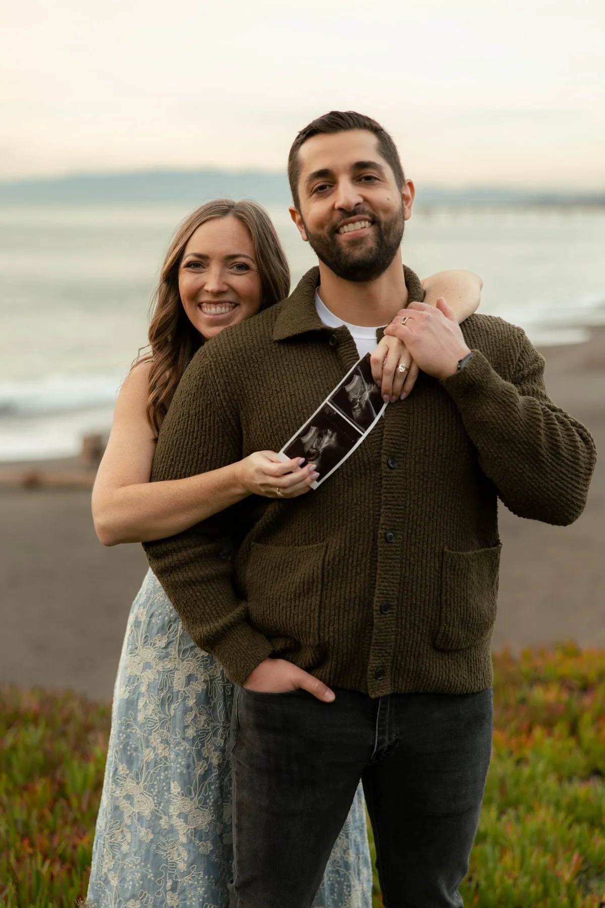 Expecting couple - maternity and gender reveal california photographry