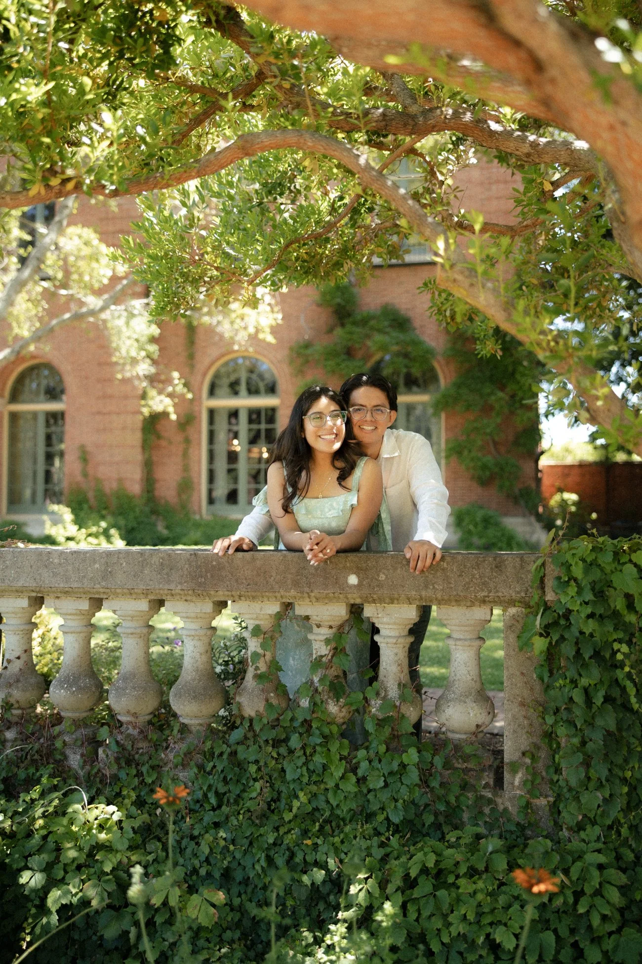 Romantic and cinematic engagement photos at Filoli Historic House and Garden in Woodside California Bryn Power Photography-38.jpg