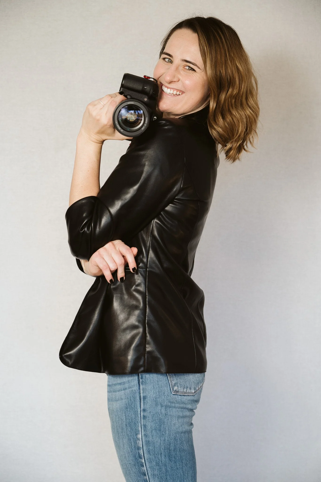 Bay Area California Warm tone branding photographer fun goofy cat portraits