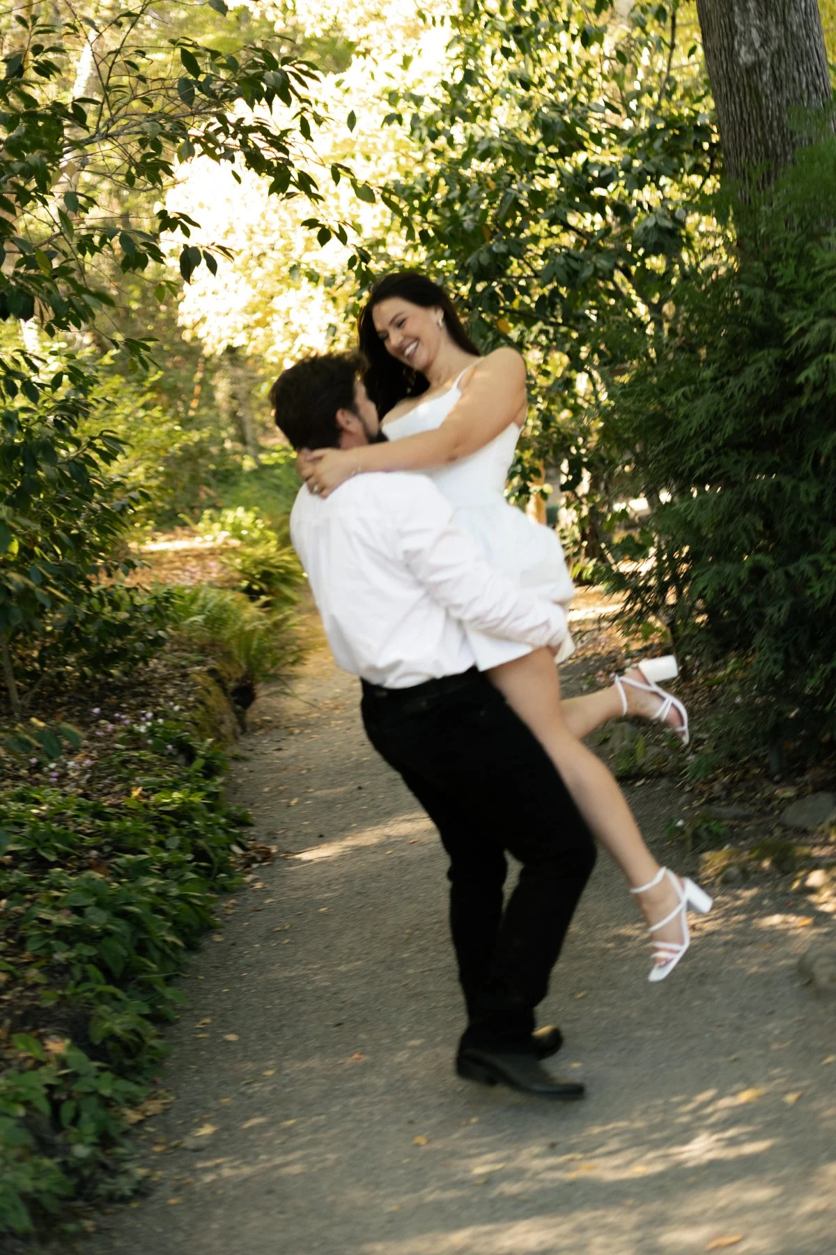 Filoli Gardens - top engagement location in the bay area for couples photos