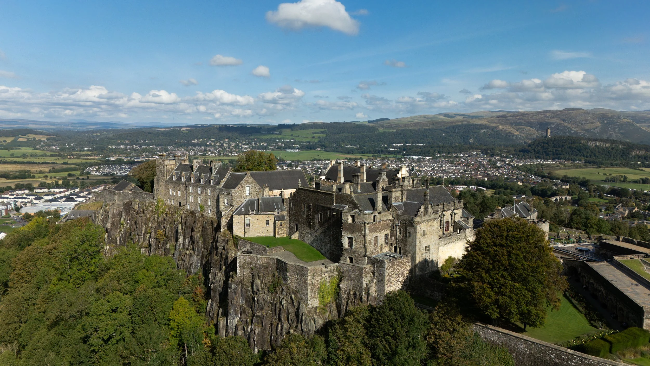 Stirling Castle in Scotland UK 