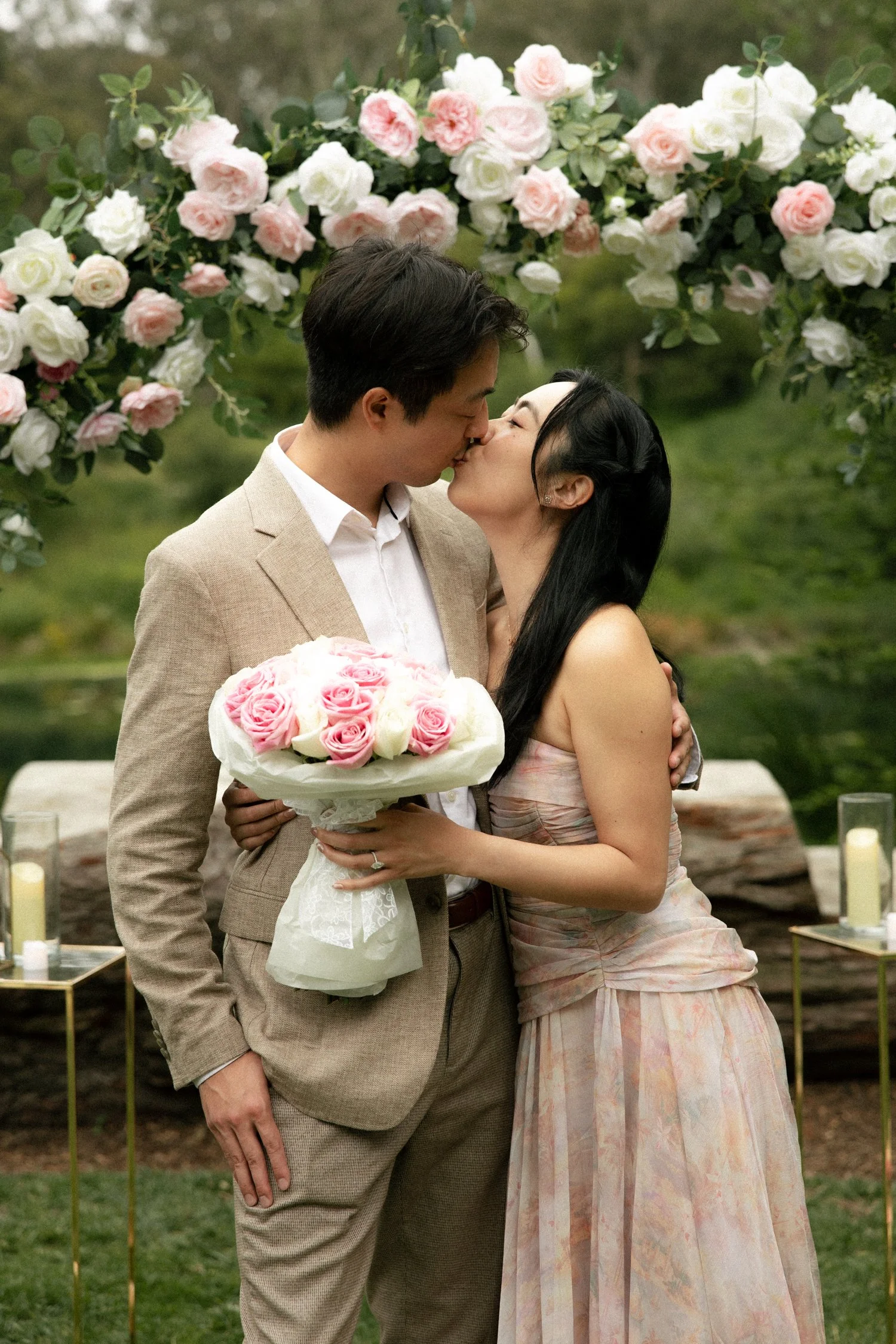 Golden Gate Park proposal photographer