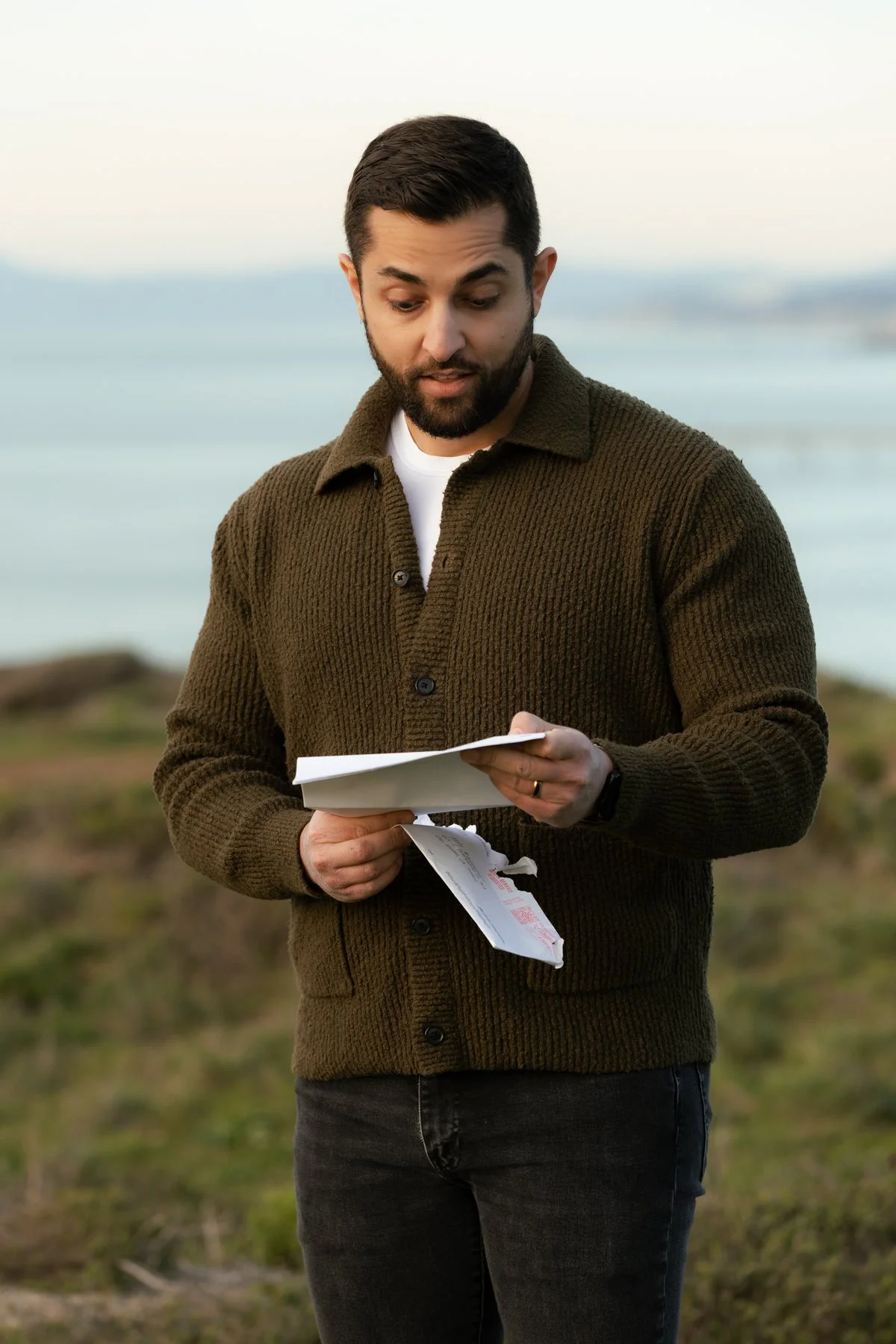 Mori Point Pacifica California maternity and gender reveal photos