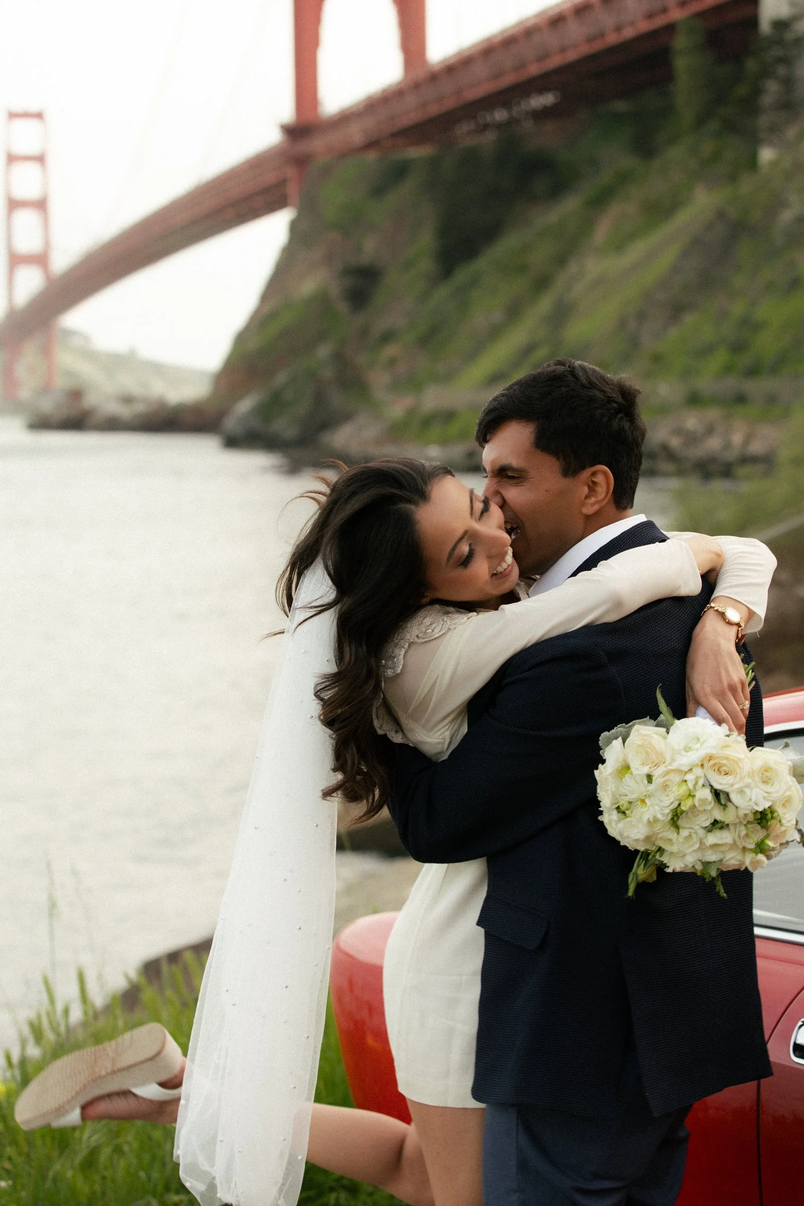 movement based authentic editorial and romantic elopement photos
