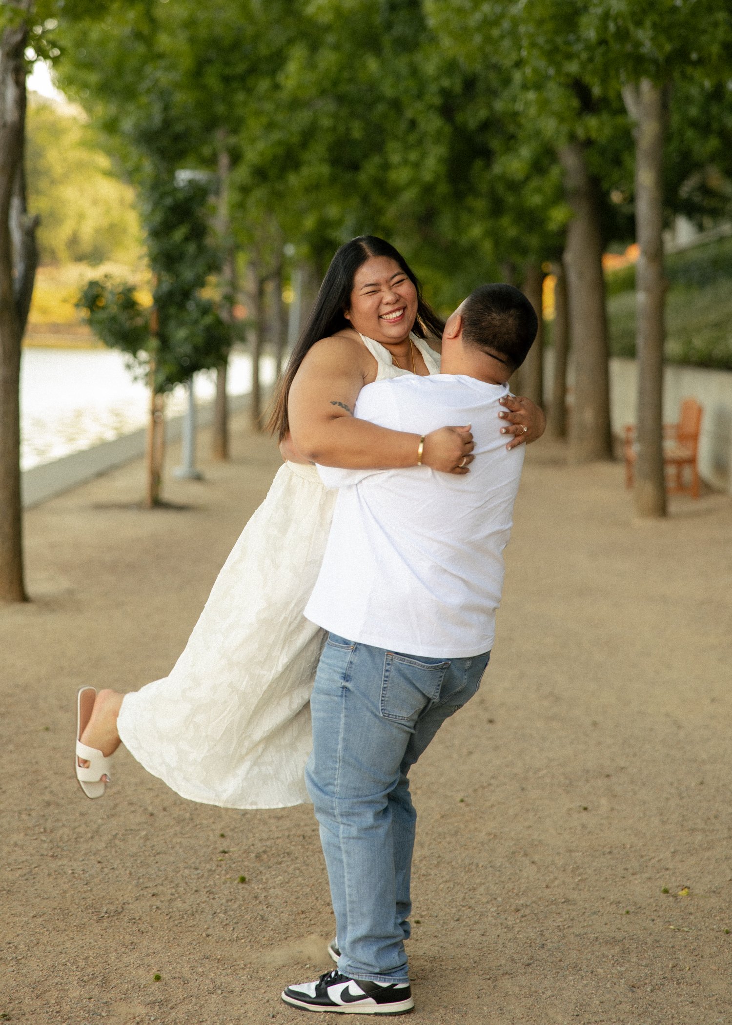 san ramon bishop ranch engagement photos