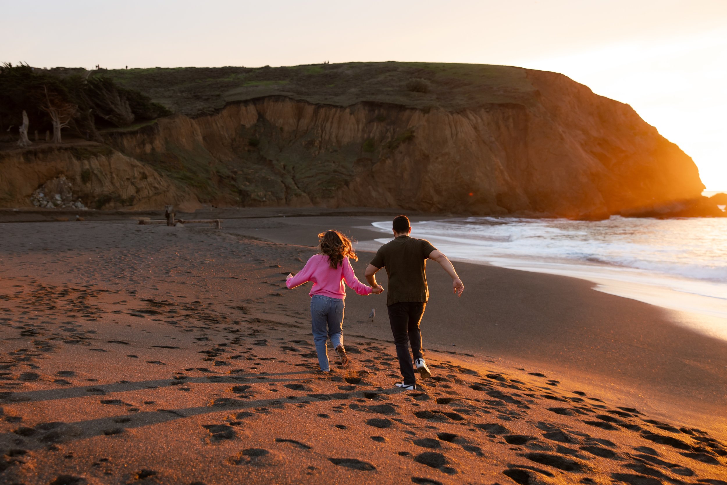 Pacifica Mori Point Gender Reveal and Maternity Photos