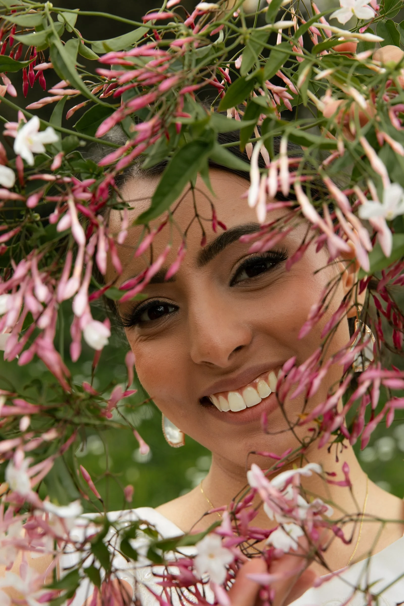 unique bridal up close portraits with florals F83A0032.jpg