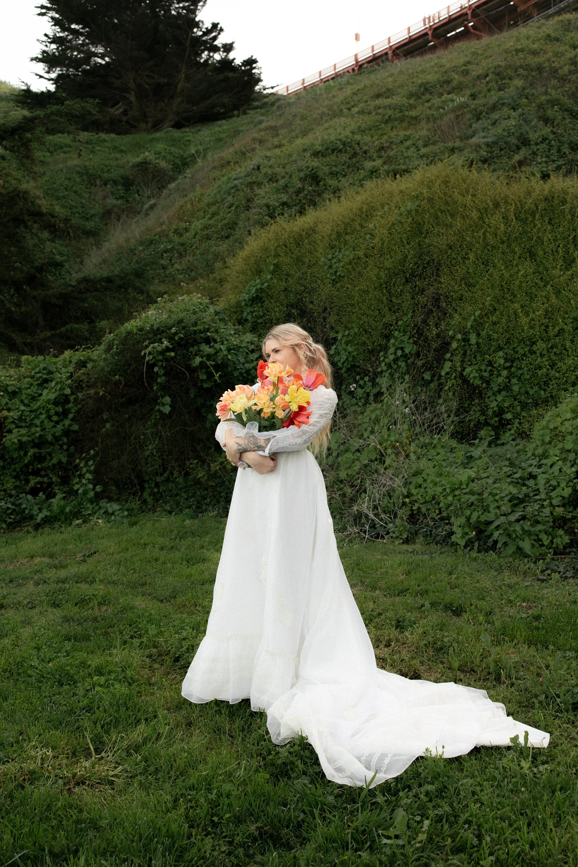 wedding san francisco bridal portrait 