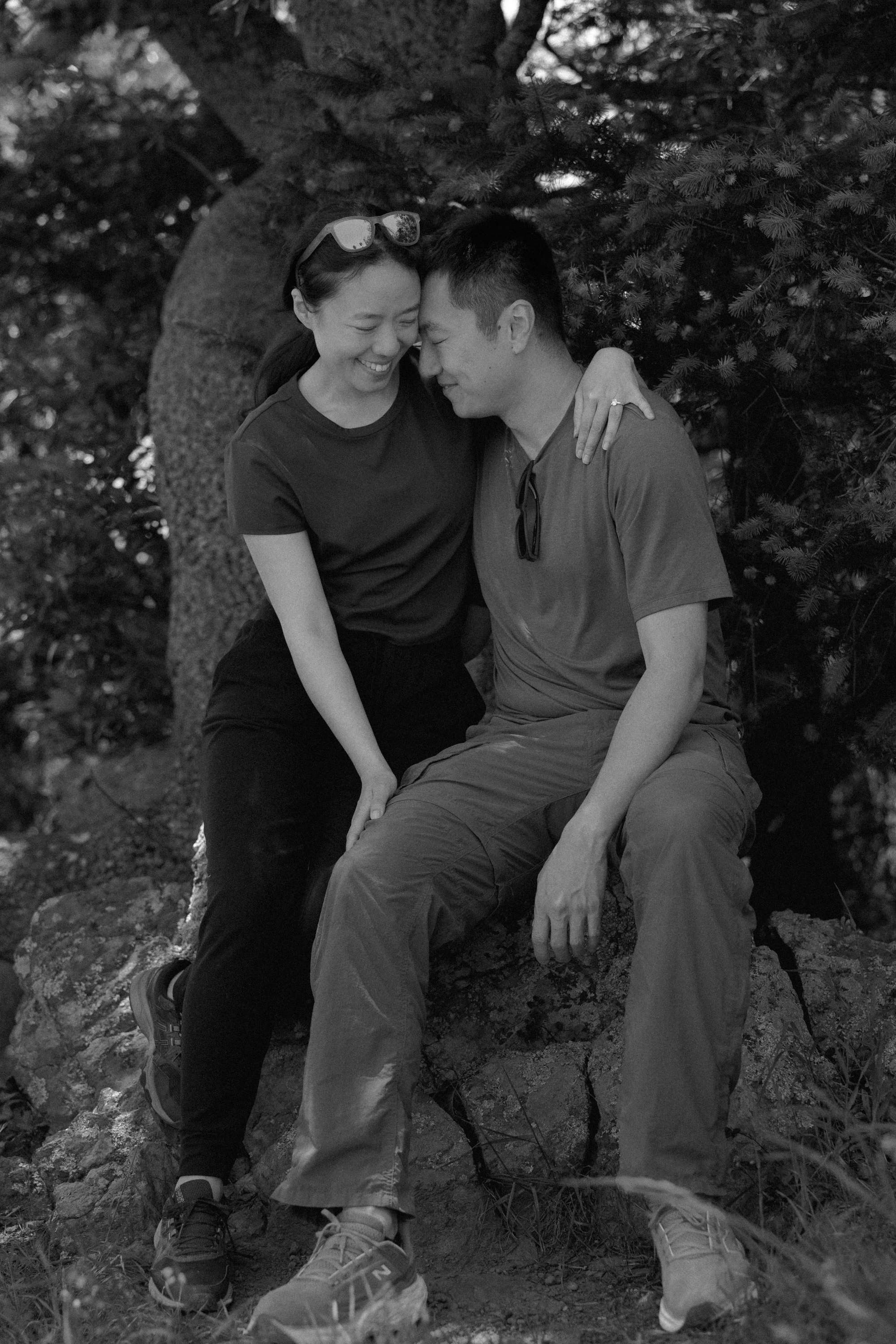 black and white proposal photos pleasanton engagement photographer 8A5A6704.jpg