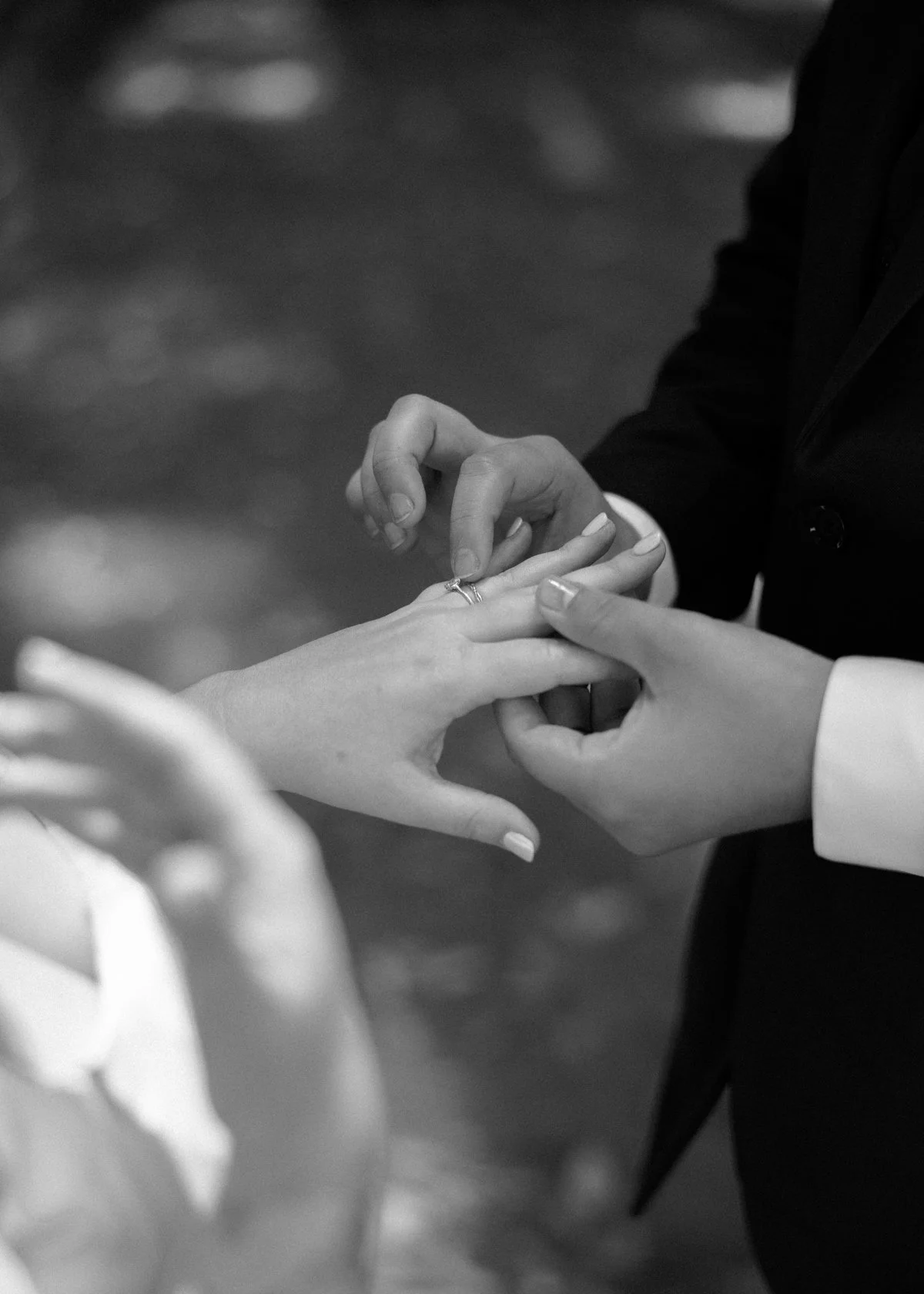 Ring ceremony old mill park