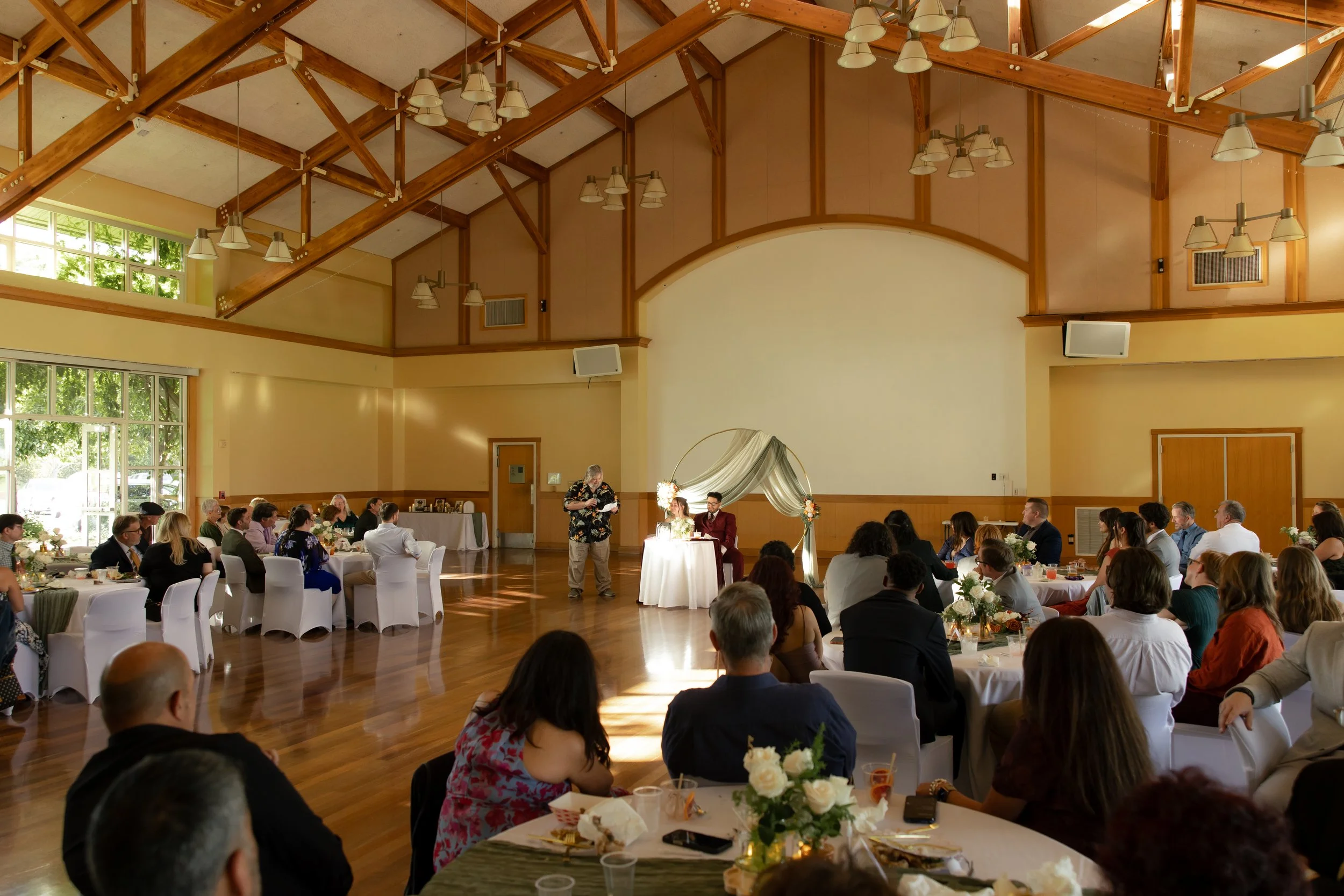  Mill valley community center wedding photographer
