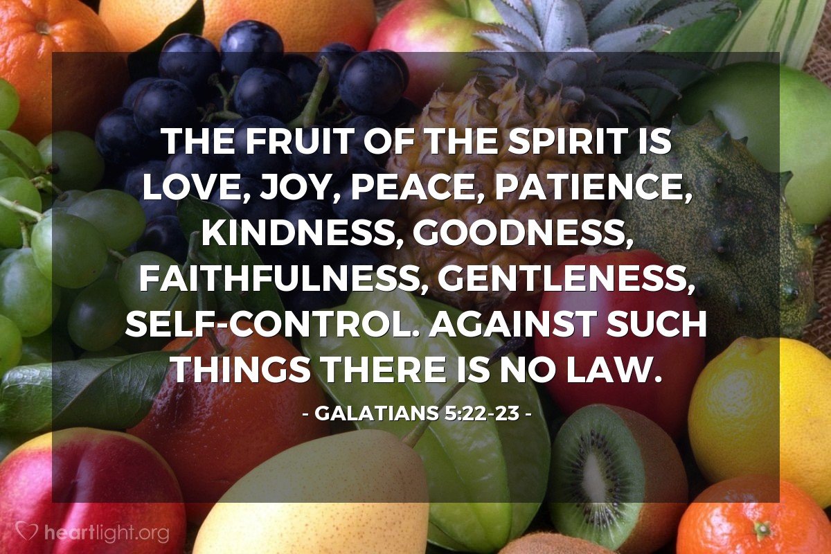 9 Fruits Of The Spirit (Character Traits)