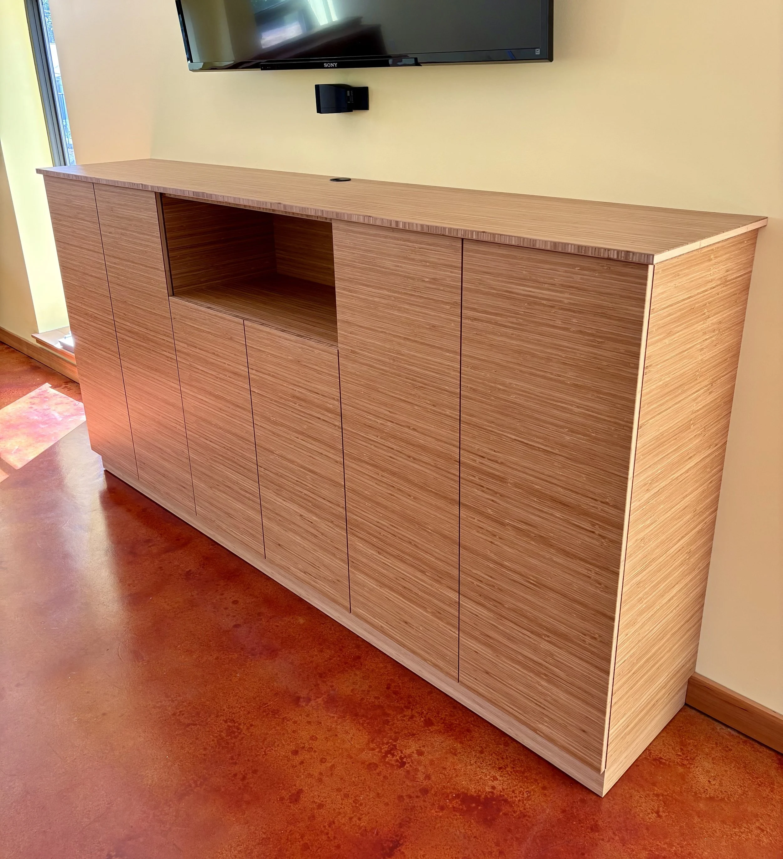 Bamboo Entertainment Center