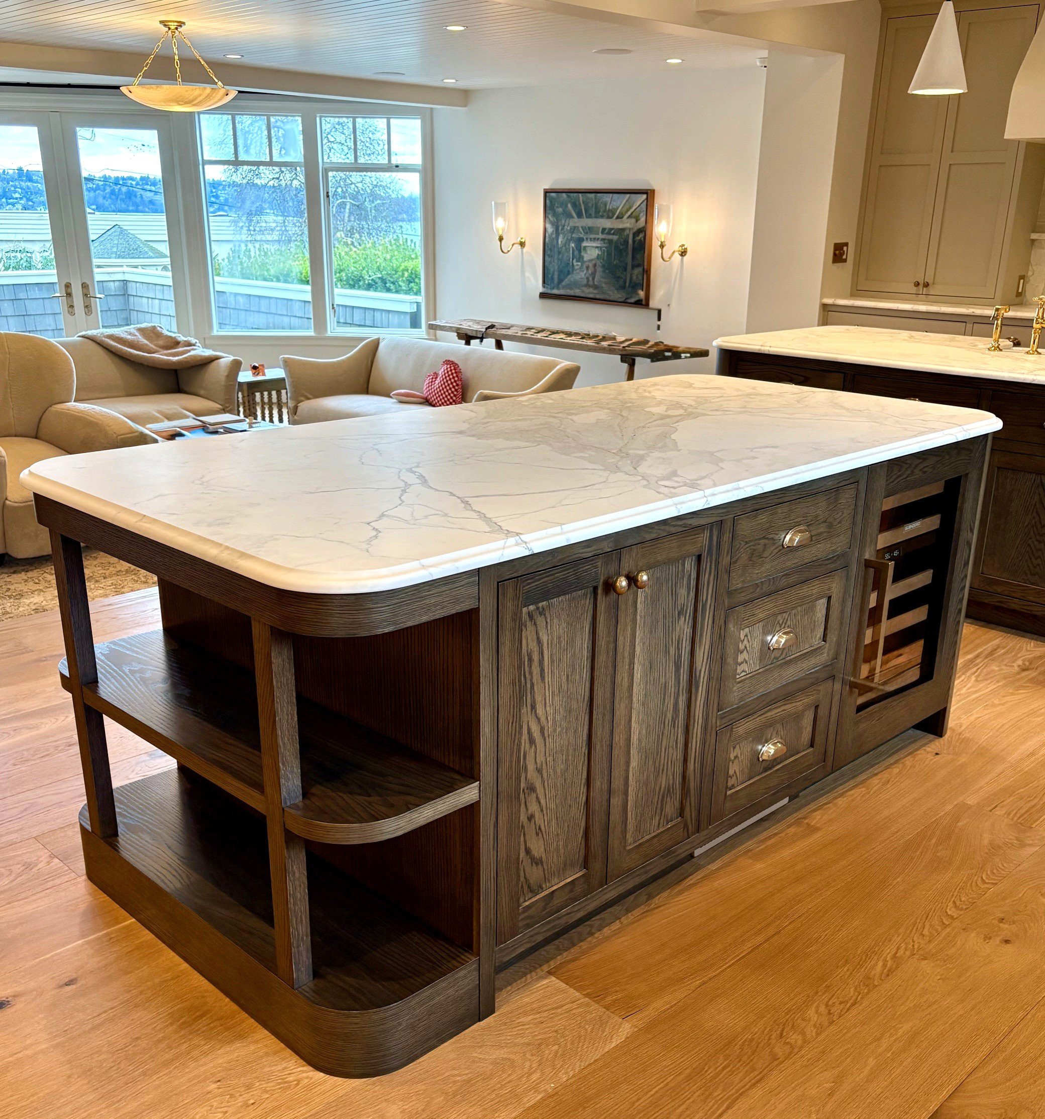 Custom Entertaining Island