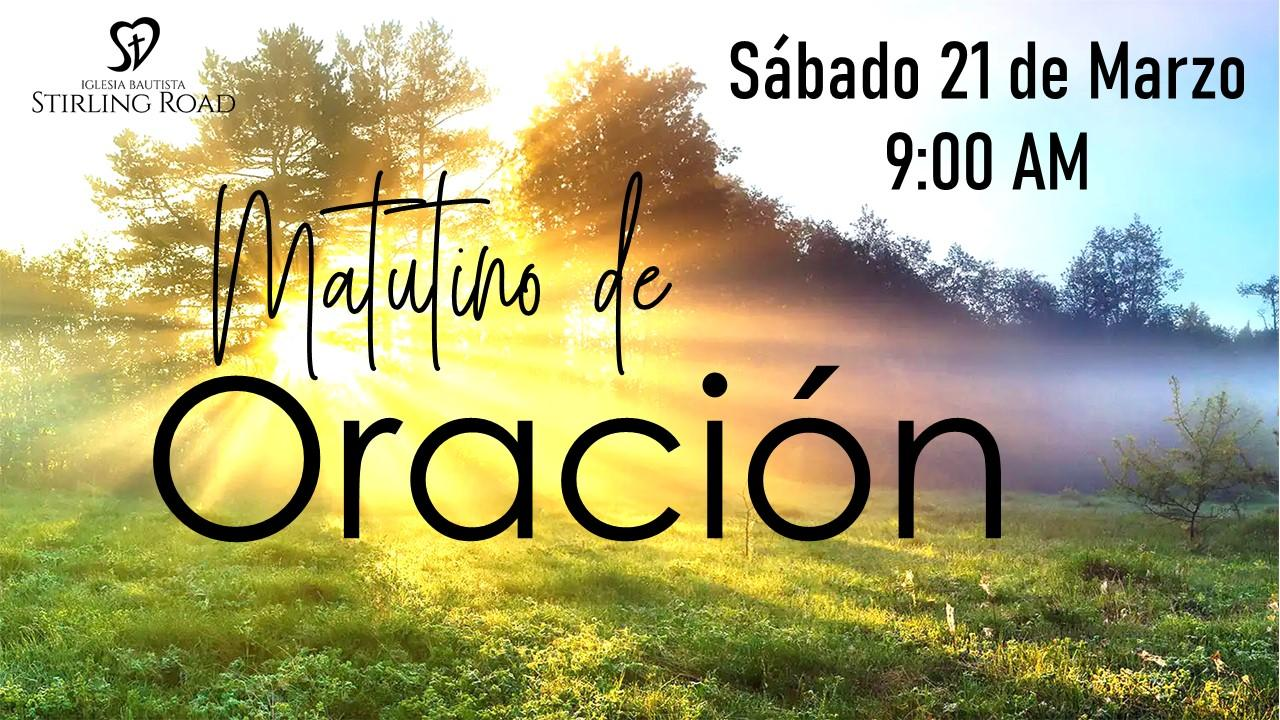 MATUTINO DE ORACION
