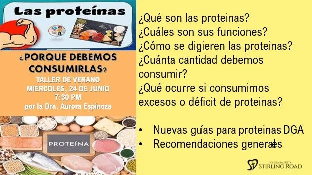LAS PROTEINAS: PORQUE DEBEMOS CONSUMIRLAS?