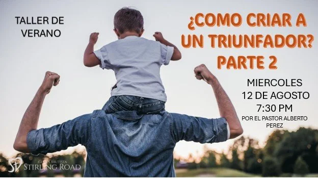 TALLER "COMO CRIAR A UN TRIUNFADOR"
